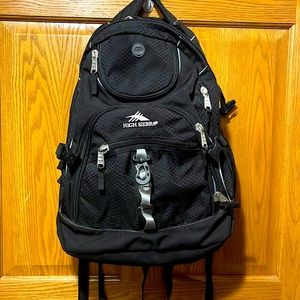 High Sierra Backpack. Tons of features and pockets, Excellent Shape. Good hiker!